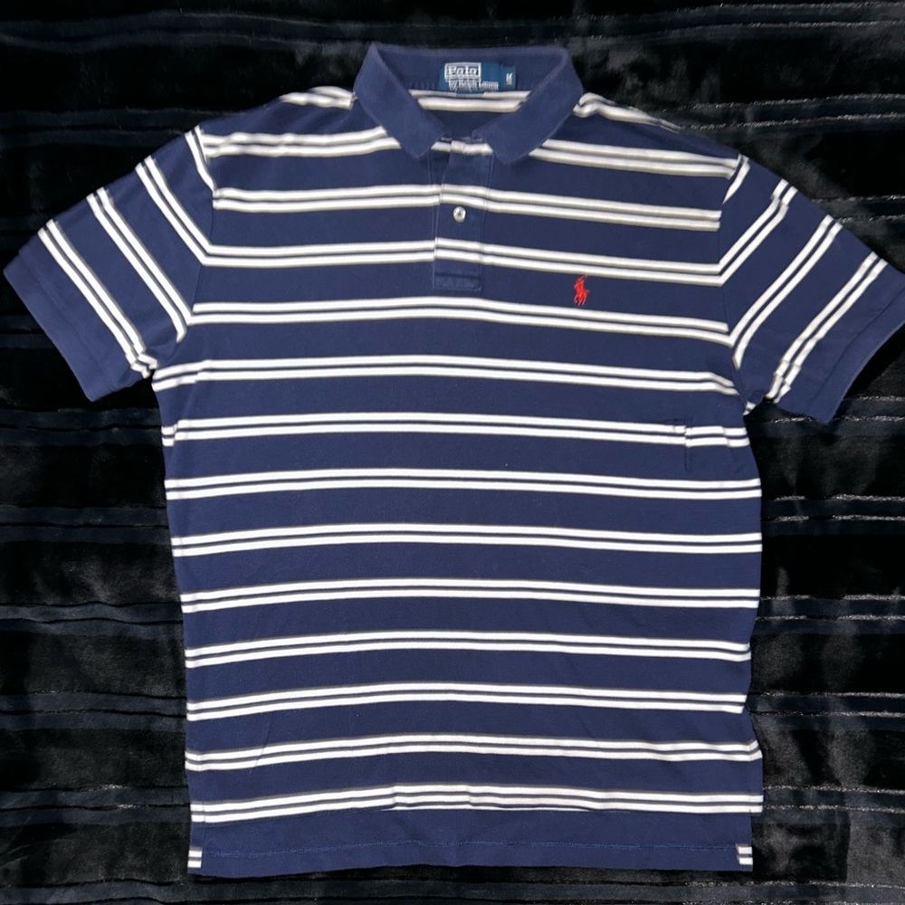 Polo Ralph Lauren Color: Blue,White, and Red Size: Mens Medium